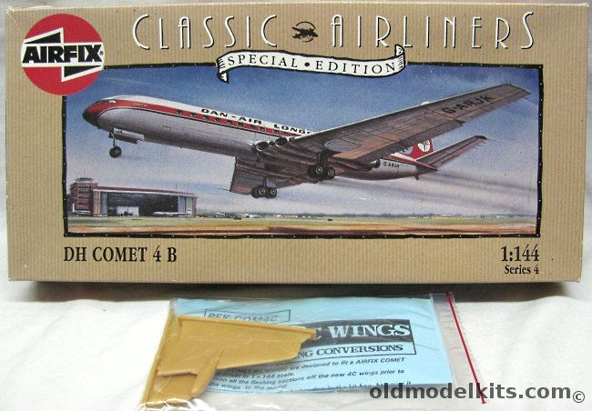 Airfix 1/144 DH Comet 4B Dan-Air With Pals Flight Comet 4C Conversion, 04176 plastic model kit